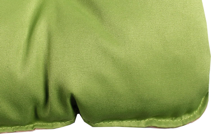 HOMECALL Wendekissen für Gartenpalette mit Rückenlehne, ca. 120 x 140 x 12 cm, mehrfarbig Grün/Beige