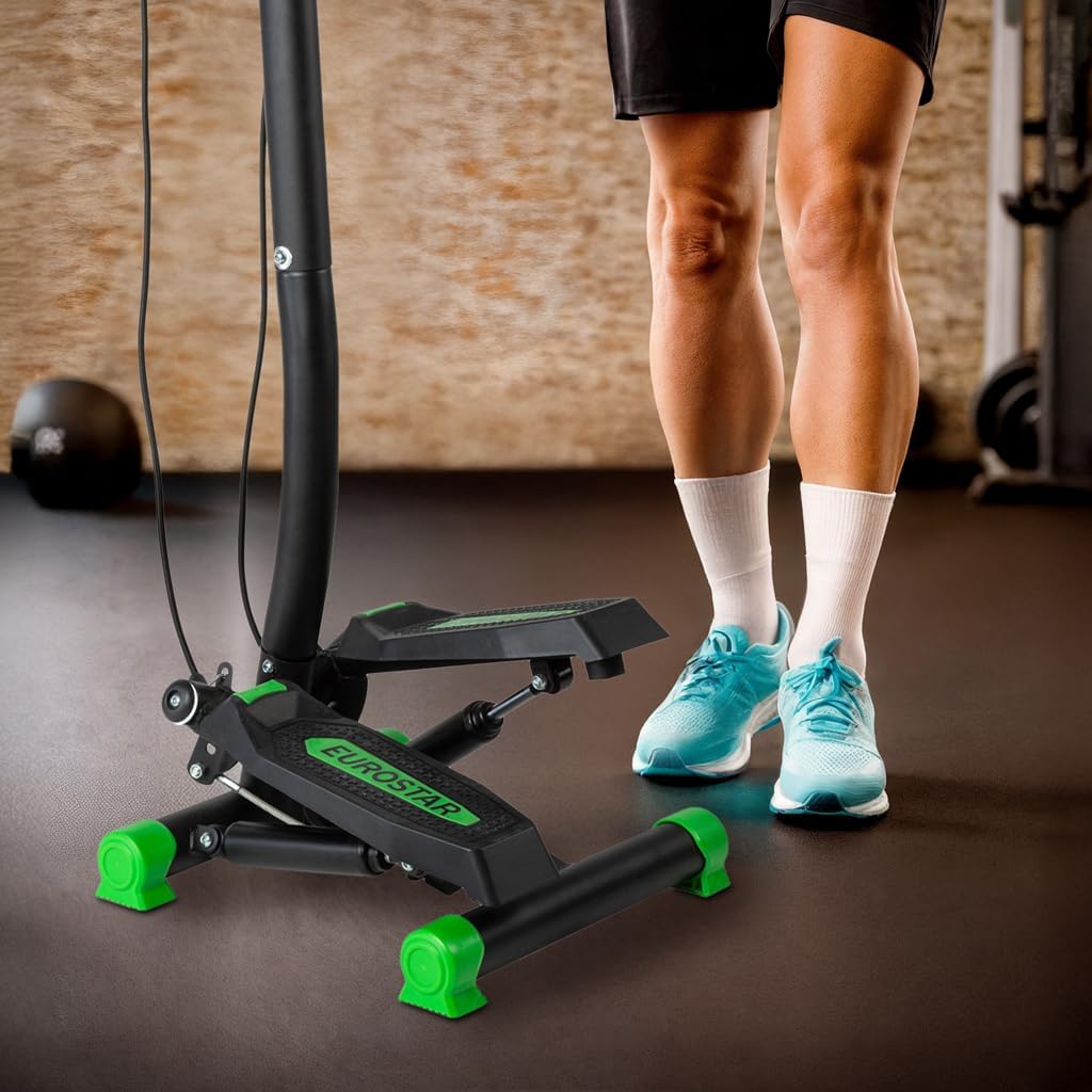 EKA® Stepper Twist Stepper Trainingerät mit Handgriff- Ergonomisches und widerstandsfähiges Design -