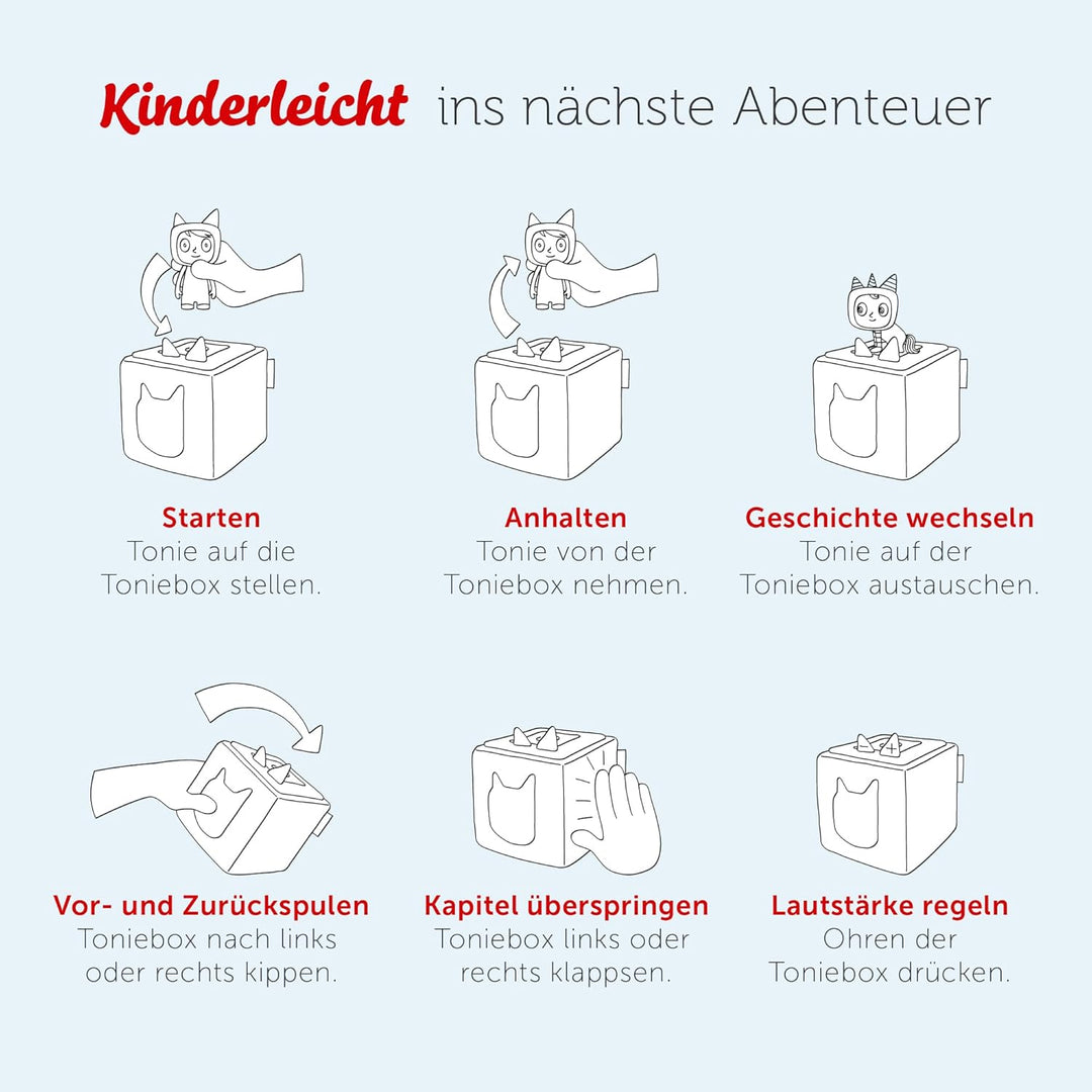 tonies Hörfiguren für Toniebox, Lieblings-Klassiker – Pinocchio und 2 weitere, Hörbuch für Kinder ab
