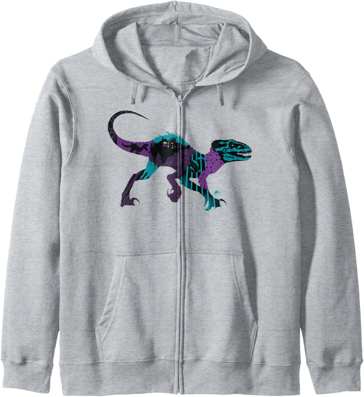 Jurassic World 2 Indoraptor DNA Pattern Fill Kapuzenjacke