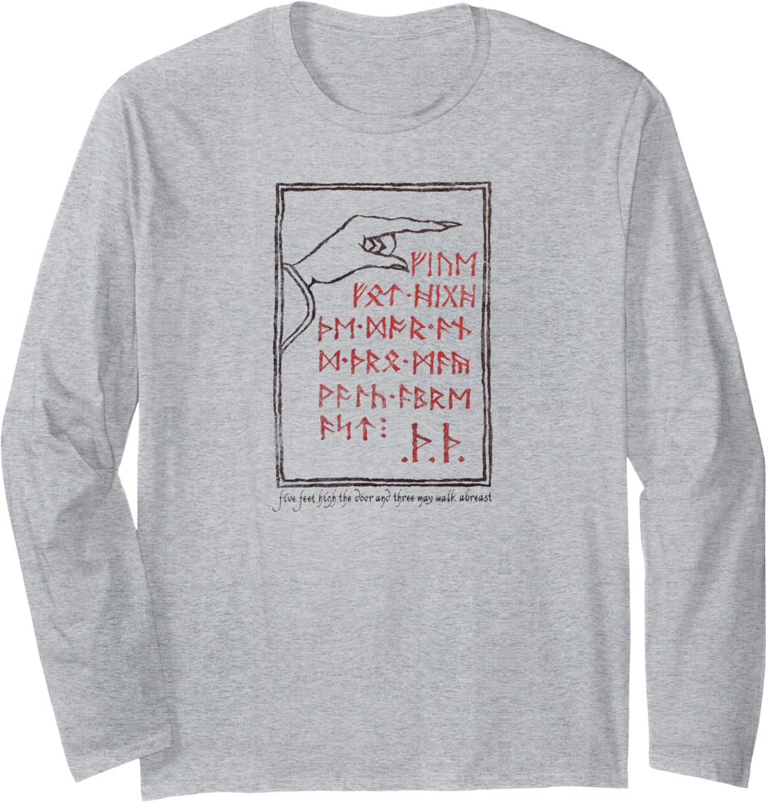 The Hobbit Back Door Langarmshirt