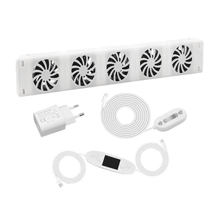 QH Turbo Booster Heizkörperventilator einzelnes Set Turbo Single Set, Turbo Single Set