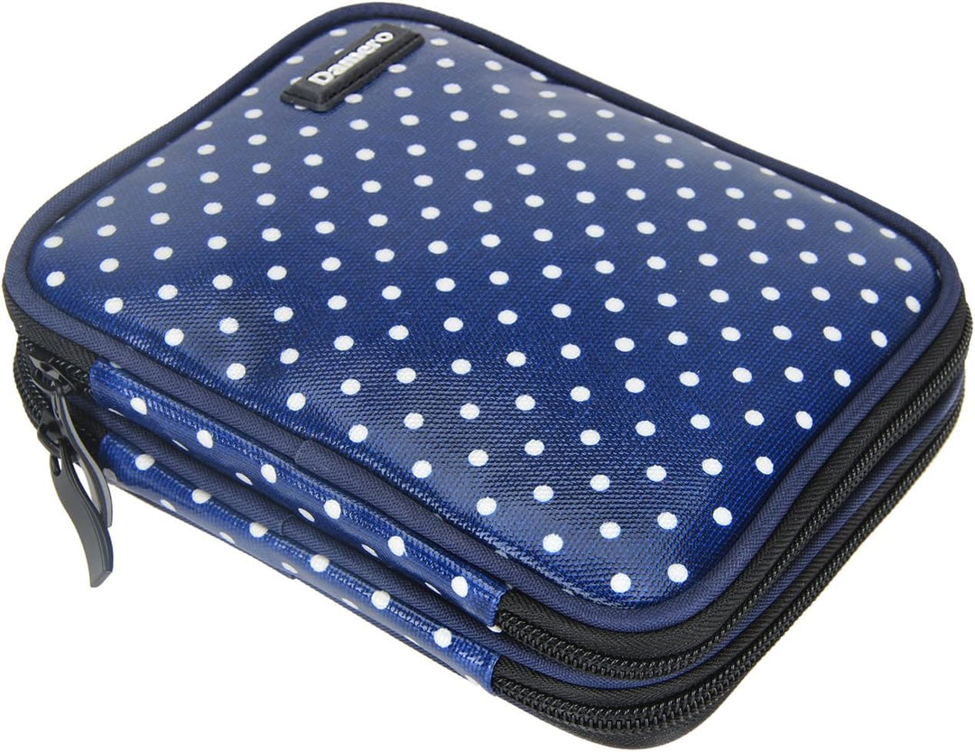 Damero Häkelnadeln-Tasche, Stricktasche für Stricknadeln, Handarbeitstasche für Haken, Stricken, Bla