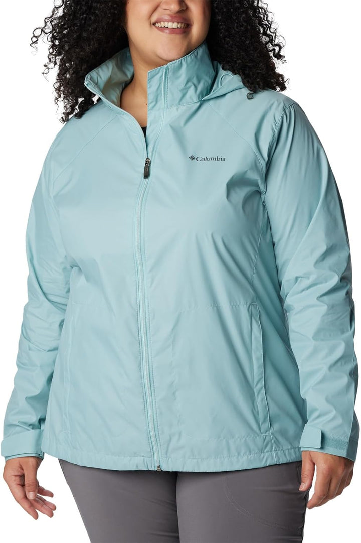 Columbia Damen Switchback Iii Jacket Wasserdichte Regenjacke (1er Pack) XS Aqua Haze, XS Aqua Haze