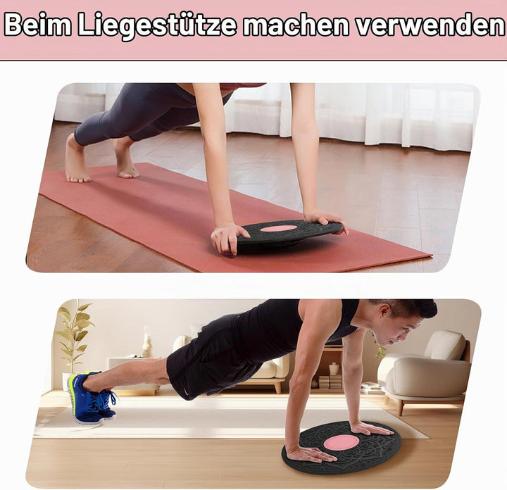 BOYIFEIJIE Balance Board, Gleichgewichtstrainer, Balance Pad, Wackelbrett für Erwachsene &amp; Kinder, W