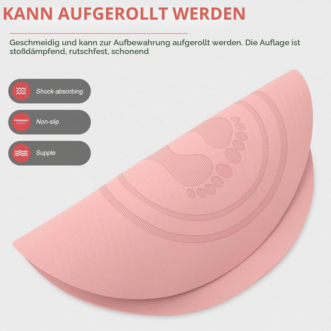 Kisangel Sprungmatte Taumelnd Bodenfliesen Aus Schaumstoff Garagenbodenmatte Abs Drinnen Bequem Spri