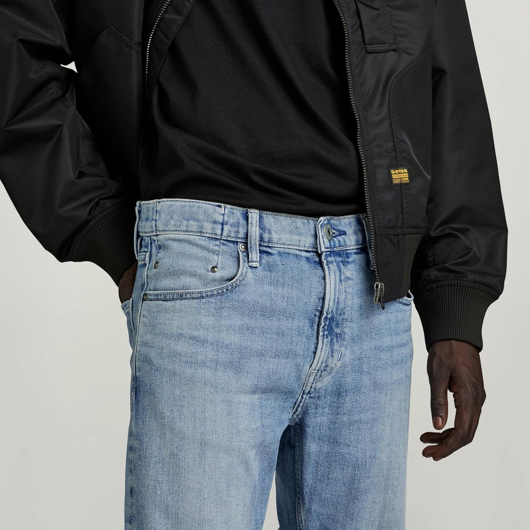 G-Star Raw Herren Jeans Mosa Straight Jeans 26W / 30L Blau (Sun Faded Amparo Blue D23692-d498-g344),
