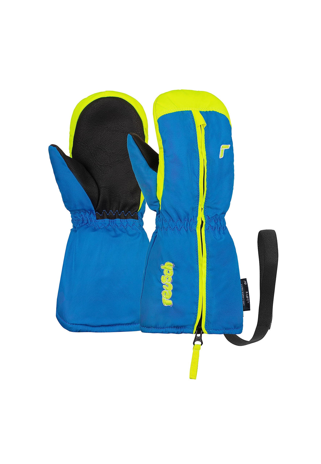Reusch Unisex – Babys Kleinkinder Fäustlinge Tom Mitten Warm, Wasserdicht, Extra Atmungsaktiv blau /