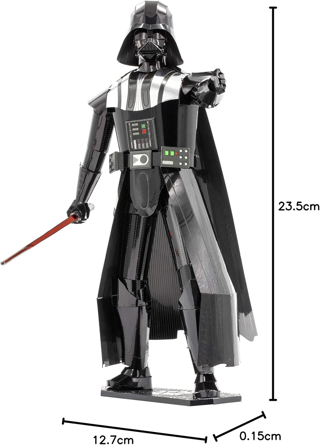 Fascinations ICX133 Metal Earth Metallbausätze - Star Wars Darth Vader, lasergeschnittener 3D-Konstr