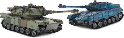 Revell Control RC Battle Set Battlefield Tanks I Massstab 1:52 I Zwei detailgetreue Panzermodelle I