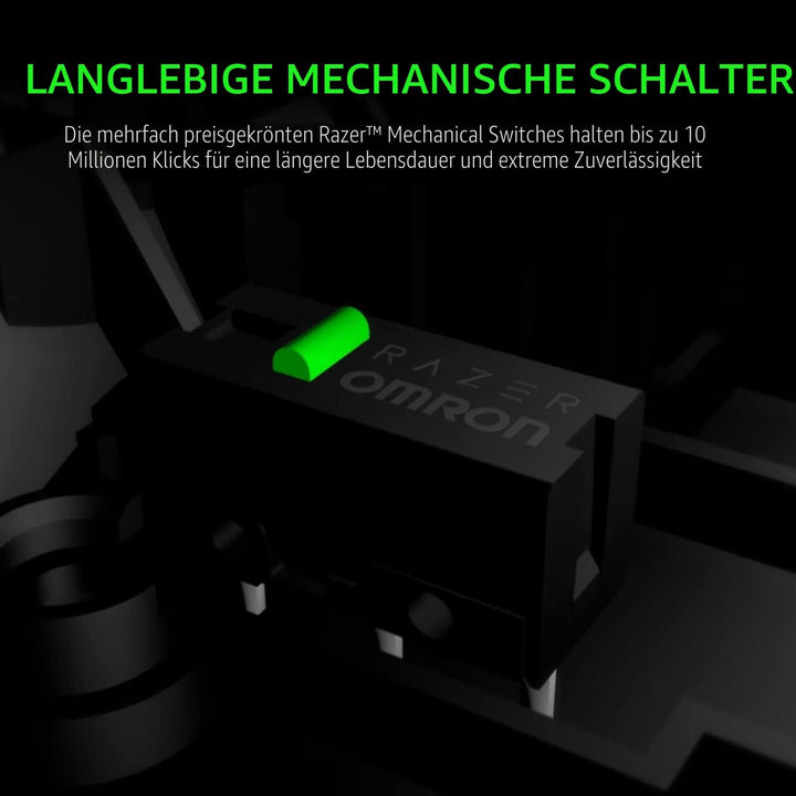 Sharkoon Skiller SGK20, mechanische Schalter, Huano Brown, RGB & Razer DeathAdder Essential (2021) -