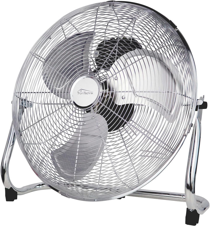 Tronitechnik® XL Windmaschine mit 45 cm Ø | Ventilator verstellbarer Winkel | Bodenventilator 3 Stuf