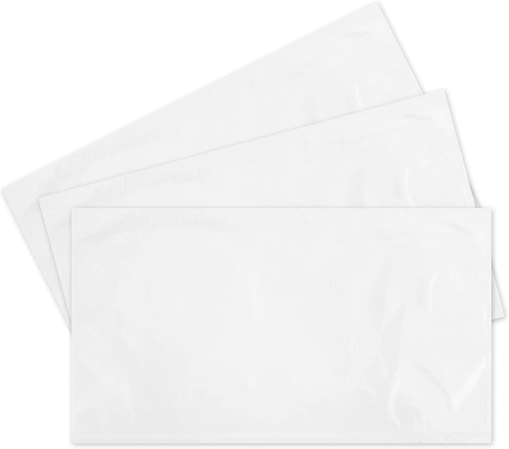 versando 250 Lieferscheintaschen DIN lang selbstklebend Dokumententaschen Begleitpapiertaschen trans