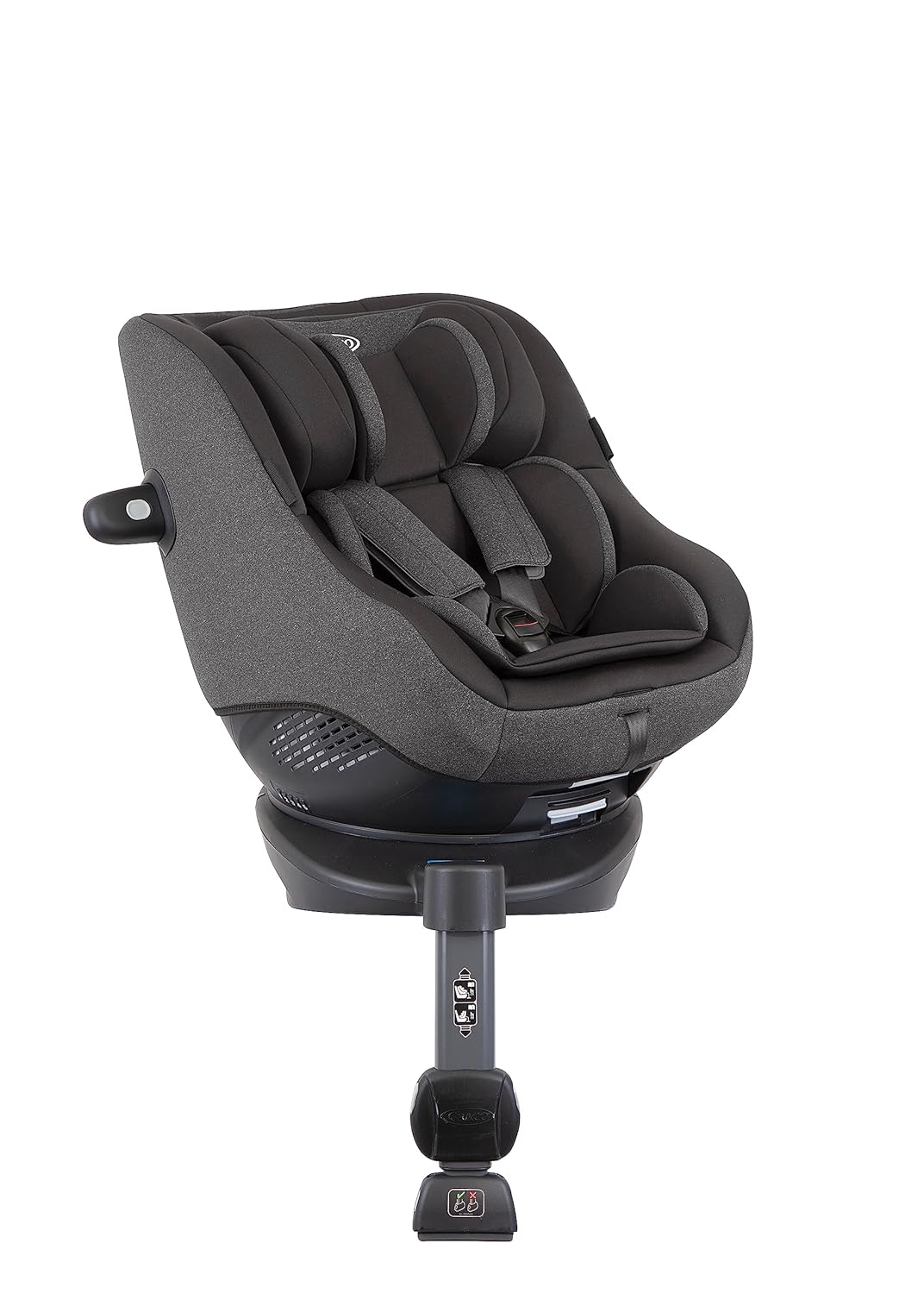 Graco Turn2Me™ i-Size R129, 360° drehbarer Reboarder mit ISOFIX, Autositz für Kinder von 0-4 Jahre (