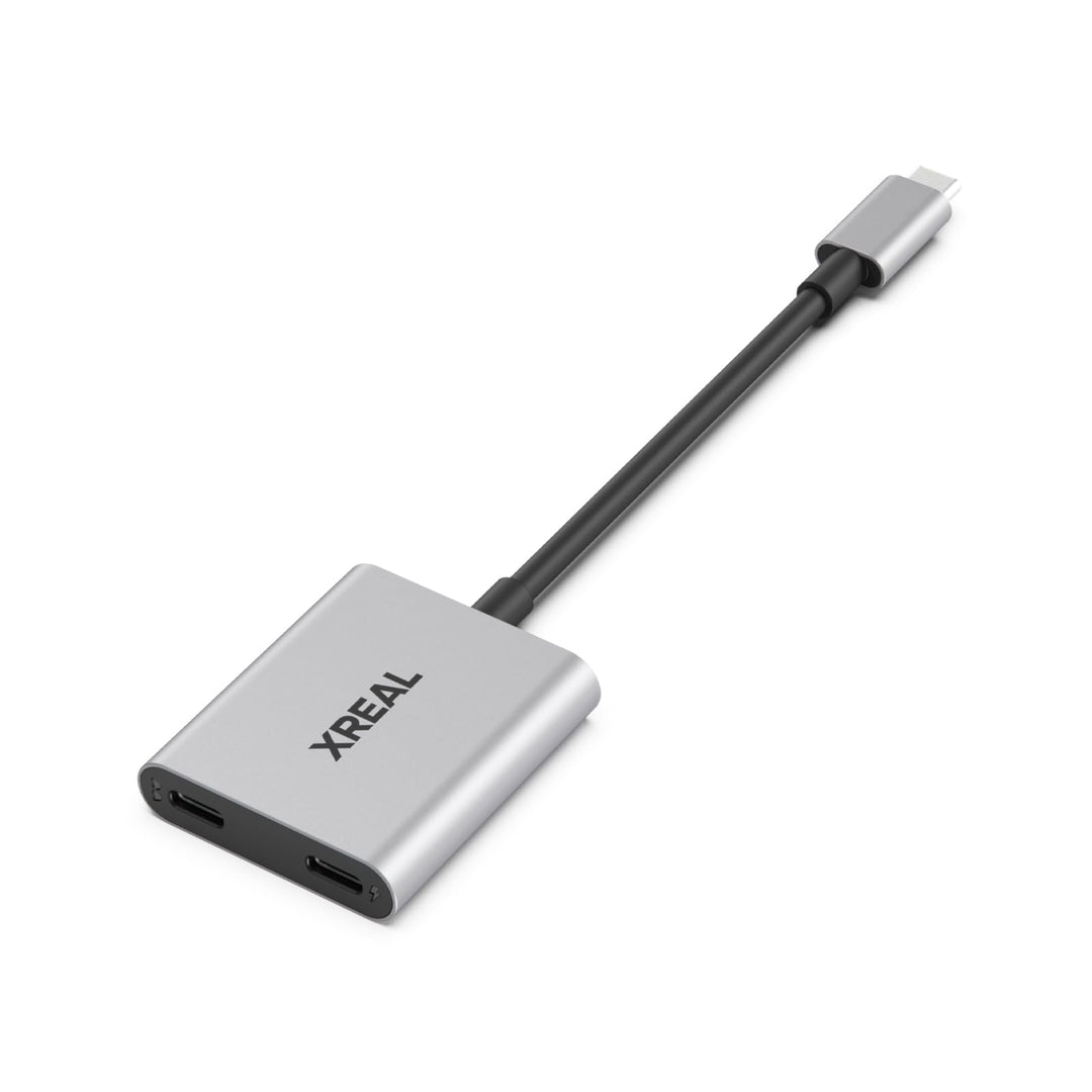 XREAL Hub, Power und Play Adapter, damit lädst AR-Brille auf, während du Dein Quellgerät auflädst, z