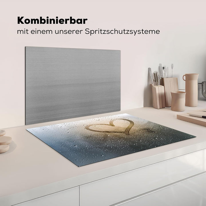 KitchenYeah© Herdabdeckplatte Einteilig Ceranfeld Abdeckplatte Küche Deko Ceranfeldabdeckung Herdabd