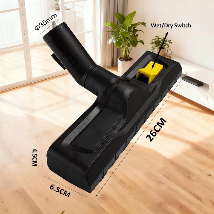 JoyBros Ersatz Bodendüse für Kärcher Nass-Trockensauger WD2 Plus WD3 S WD4 WD5 WD6 MV3 MV4 MV5 MV6,