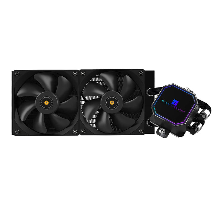 Thermalright Frozen Prism 240 Black AIO Wasserkühler, Flüssig-CPU-Kühler, 2×120mm PWM-Lüfter Wasser-