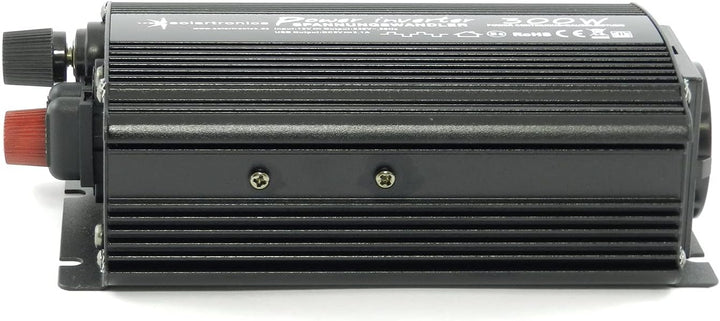 solartronics Spannungswandler Wechselrichter Intverter NM 300-5000 Watt 12V zu 230V schwarz USB Schu