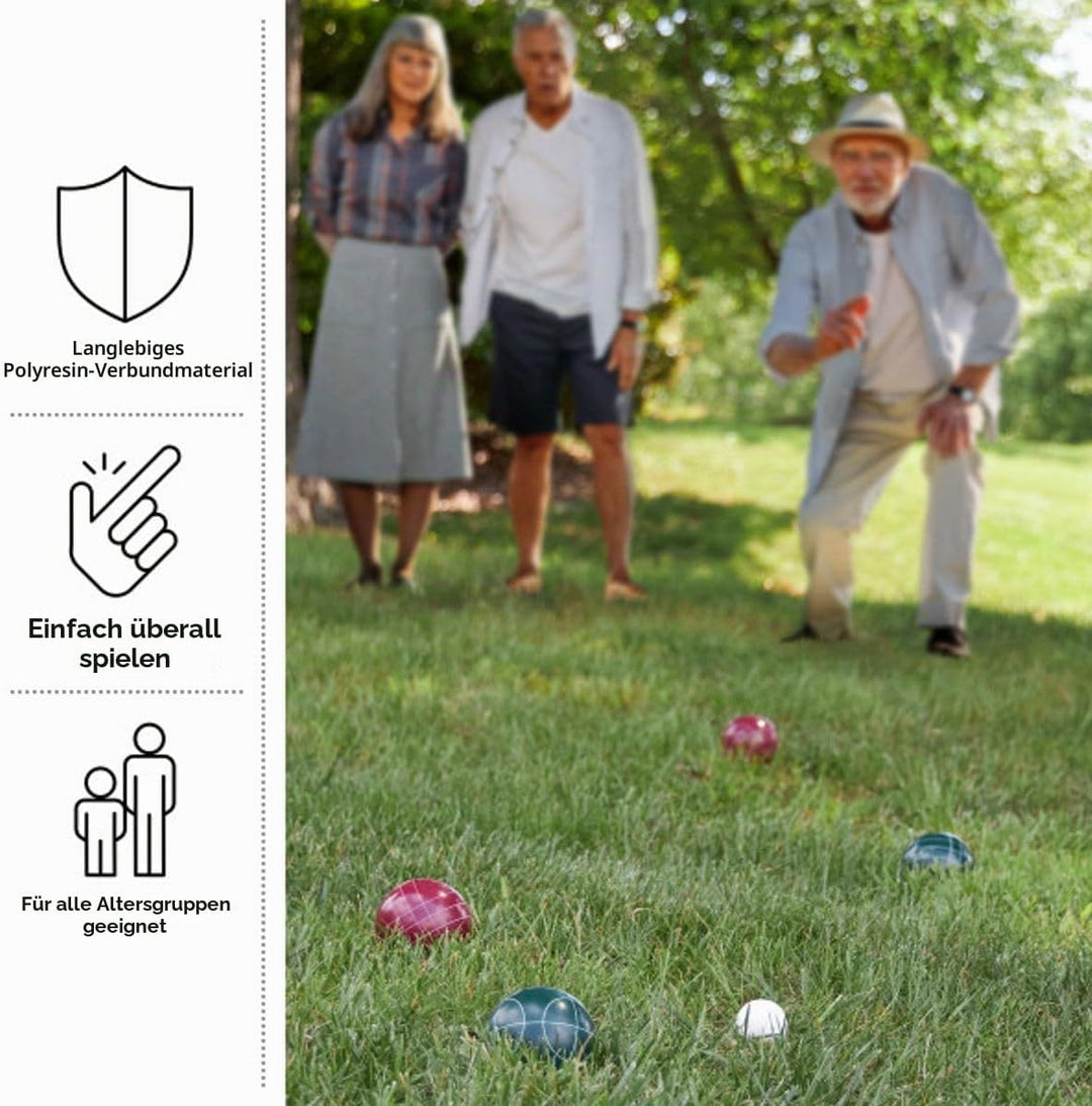 HEY! PLAY!. Verordnung Grösse Bocce Ball Set