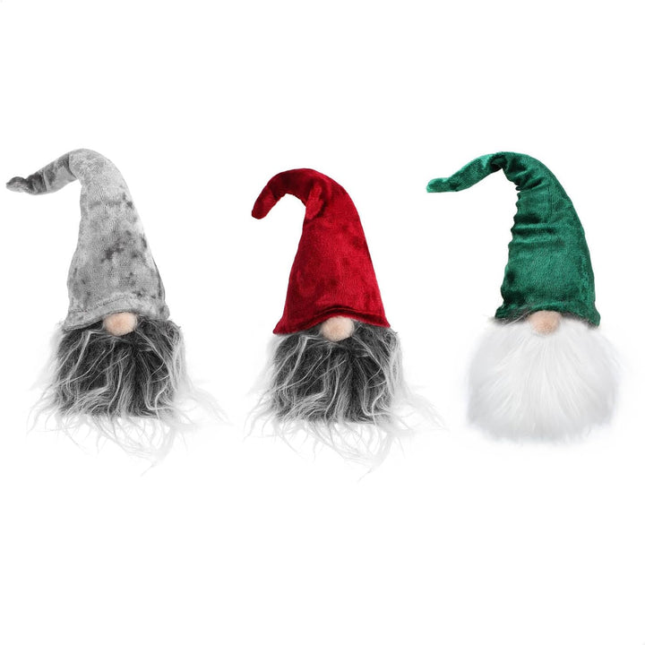 com-four® 6X Premium Weihnachts-Wichtel - winterliche Zwergen-Figur mit Zipfelmütze - skandinavische