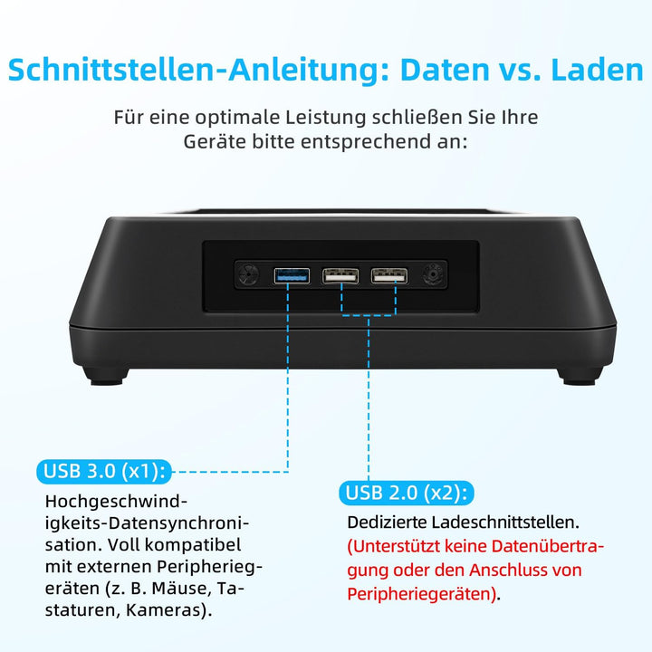 Tolesum Upgraded Lüfter Ständer für Xbox Series X, Kühler Stand mit RGB LED,4 Grosse &amp;Turbolüfter, U