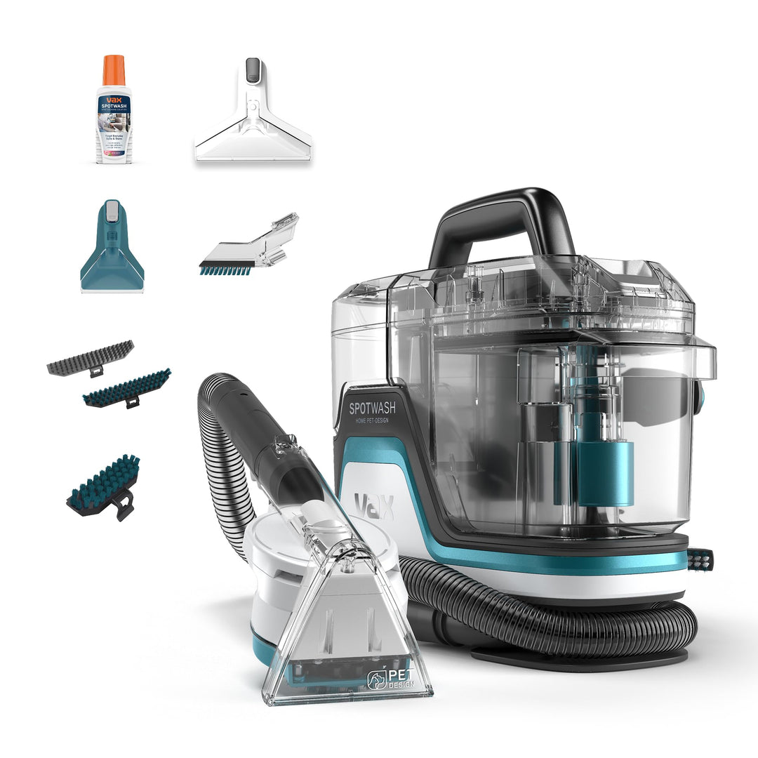 Vax SpotWash Home Duo Pet-Edition Fleckenreiniger Teppich-und Polsterreiniger Gerät mit SpinScrub-Te