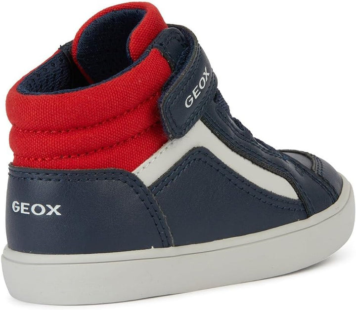 Geox Jungen B Gisli Boy D Sneaker 21 EU Navy Red, 21 EU Navy Red