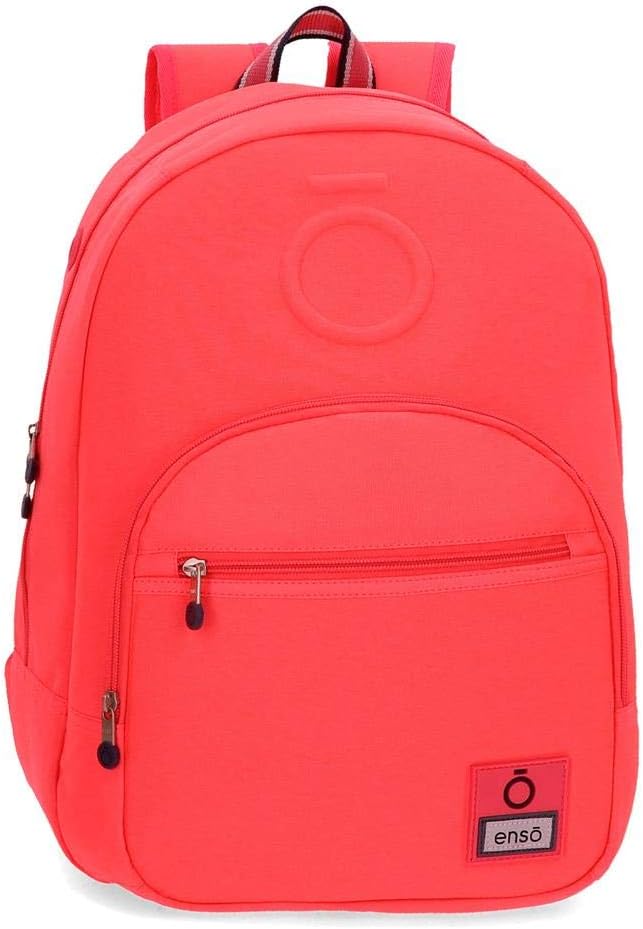 Enso Basic An Trolley anpassbarer Rucksack Orange 32x46x15 cms Polyester für 15,6"-Laptop 22.1L Kora