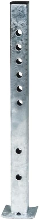 AL-KO- Stützfuss starr mit Aussenrohr 50mm vierkant bis 400kg