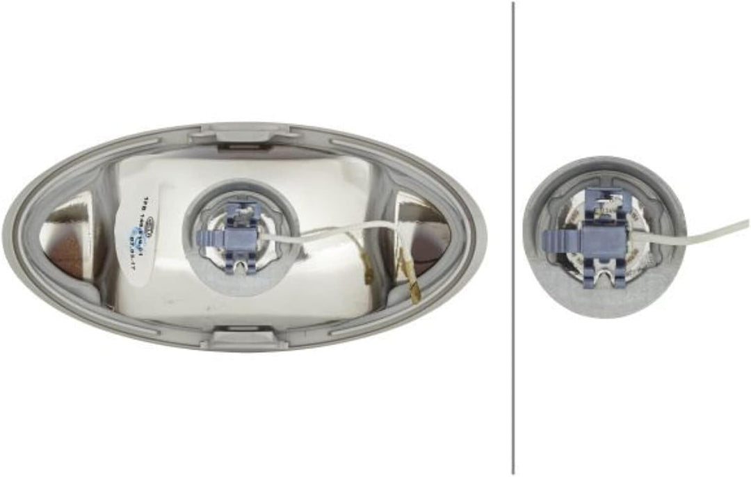 HELLA - Halogen-Fernscheinwerfer - Comet FF 300 - E1 649/ECE-R8 - 12V - oval - Referenzzahl: 17.5 -