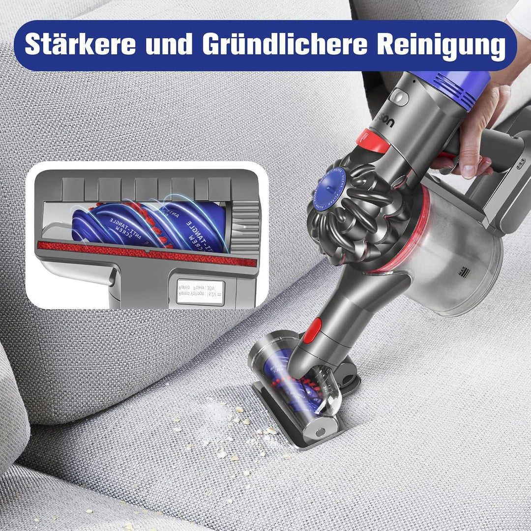 Mini Elektrobürste Haardüse für Dyson V15 V11 V10 V8 V7 Bürste Zubehör Anti Verwicklungs Aufsatz Sta
