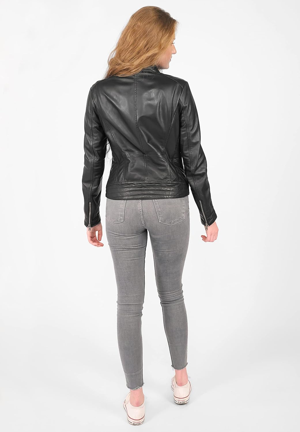 MAZE Damen Lederjacke 4202165 XL Schwarz, XL Schwarz