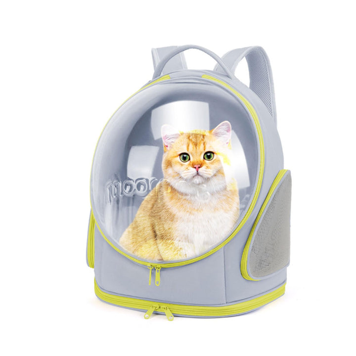 PETCUTE Katzentragerucksack,Haustier Rucksack Raumkapsel mit Herausnehmbarer Matte,Faltbar Rucksack