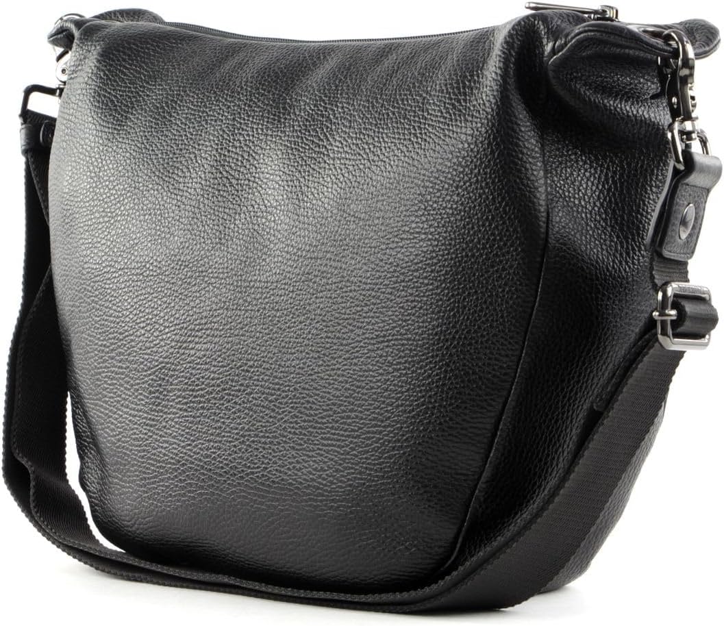 Mandarina Duck Schultertasche Schwarz (Schwarz) Mellow Leather P2fzt59 30 x 28 x 11 (L x H x B)