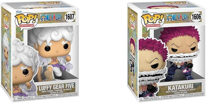 Funko POP! Animation: One Piece S8 - Monkey D. Luffy & POP! Animation: One Piece S8 - Katakuri - Vin