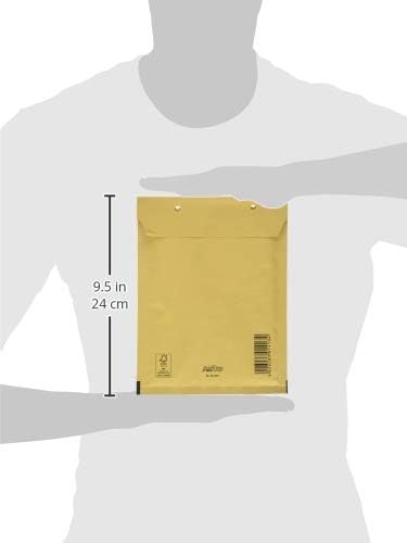 AirPro Luftpolstertasche Grösse B13 (225x170x5mm) haftklebend braun 80g FSC 100 Stück braun B13 (150