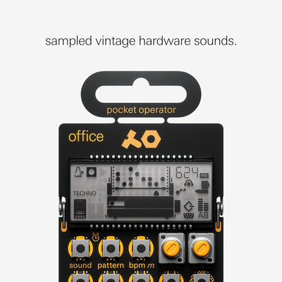 Teenage Engineering PO-24 office Noise Percussion Drumcomputer und Sequencer (Pocket Operator mit 16