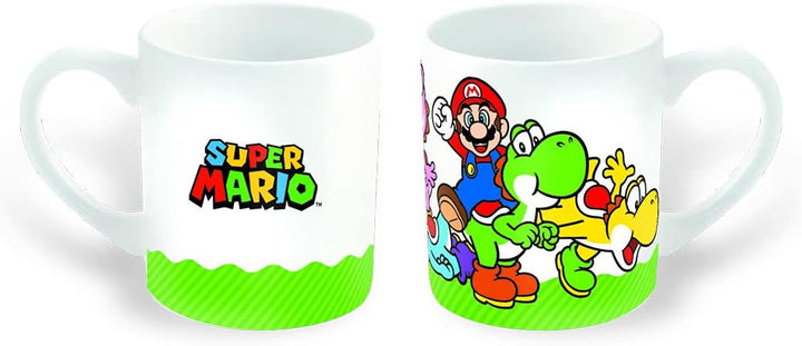 Nintendo Super Mario Frühstücksset (Schale, Tasse, Teller)/exklusiv joojee 12285 Weiss