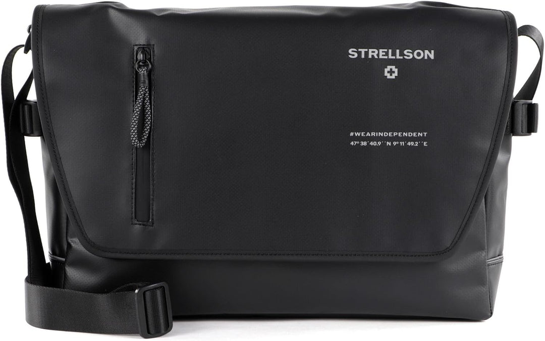 Strellson - stockwell 2.0 dorian messenger lhf Schwarz L Farbe:schwarz / Material:polyester,syntheti