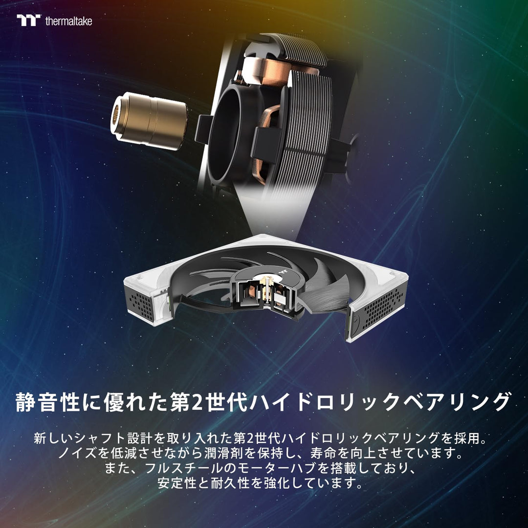 Thermaltake TOUGHFAN 12 RGB | Radiator Fan | 3 Pack