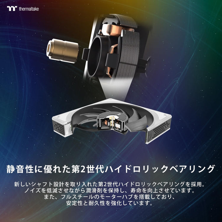 Thermaltake TOUGHFAN 12 RGB | Radiator Fan | 3 Pack