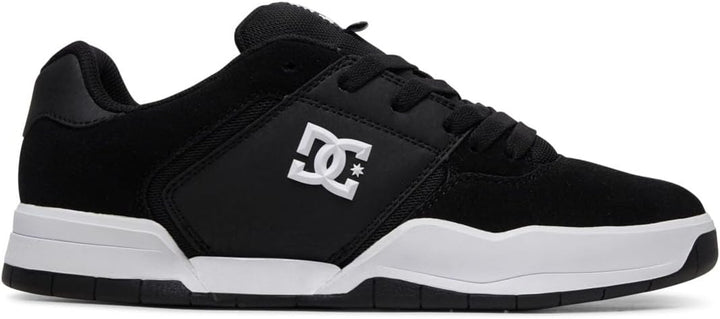 DC Herren Central Casual Low Top Skate Shoe SneakerSkate-Schuh 38 EU Black White, 38 EU Black White