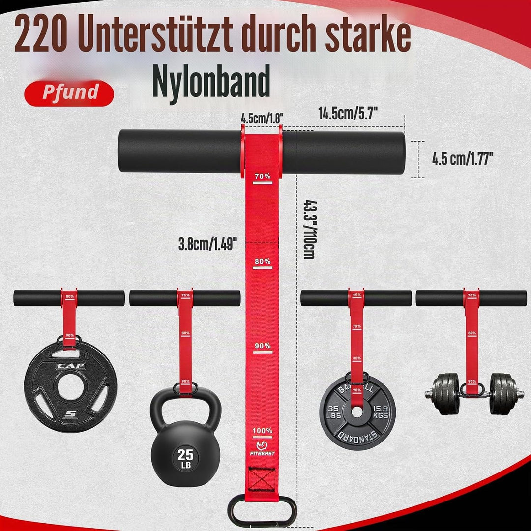 FitBeast Unterarmtrainer & Griffkraft Trainer, Handgelenk Trainer mit dickerem Griff, Unterarm Train