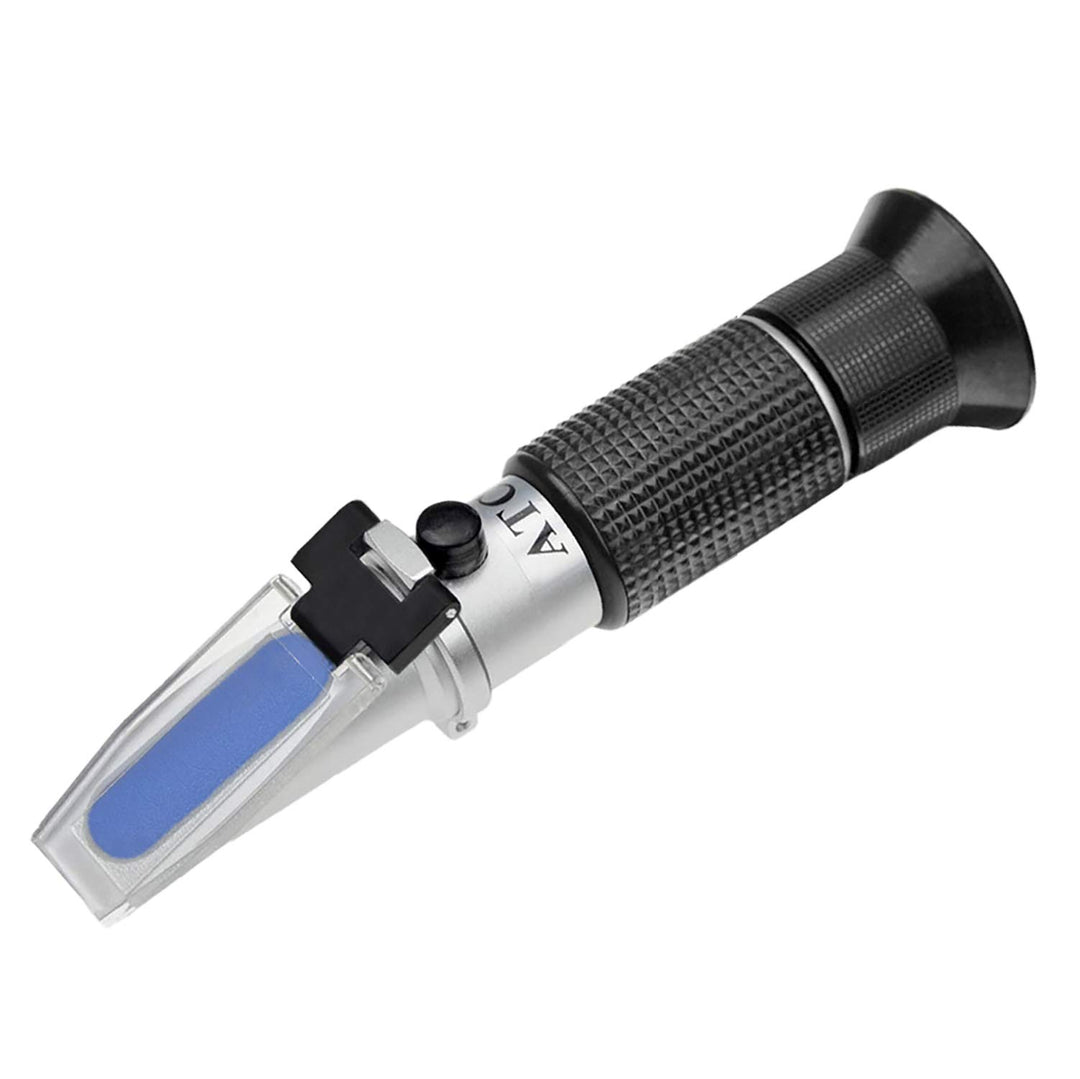 HHTEC Refraktometer 0-90% Brix Handrefraktometer zur Bestimmung des Zuckergehalts von Honig Pflanzen