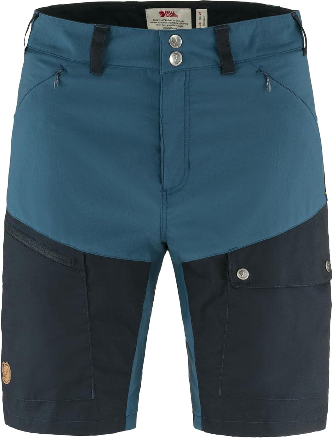 Fjallraven Damen Shorts Abisko Midsummer Shorts W 30 Indigoblau / Dunkelblau, 30 Indigoblau / Dunkel