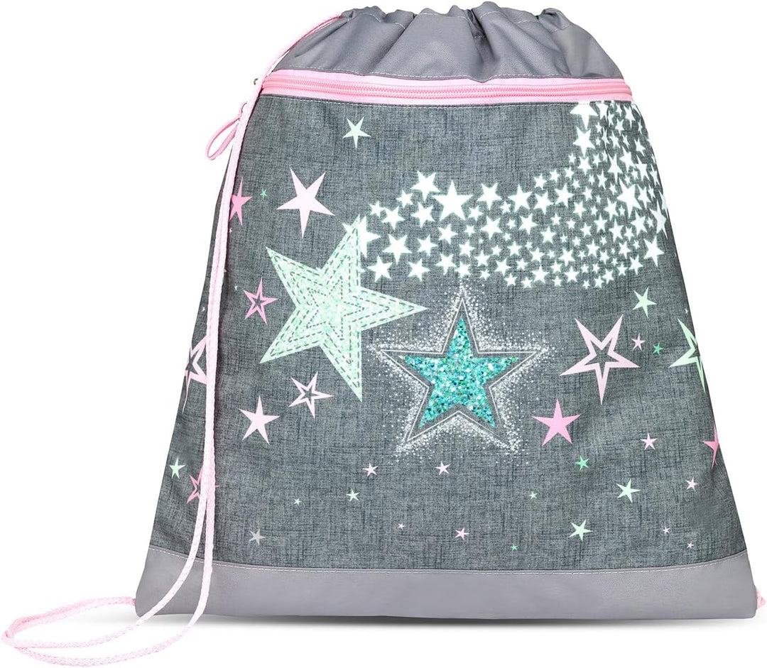 Belmil Classy Schulranzen Set 4 - teilig (403-13/AG/S) M Shine Bright, M Shine Bright