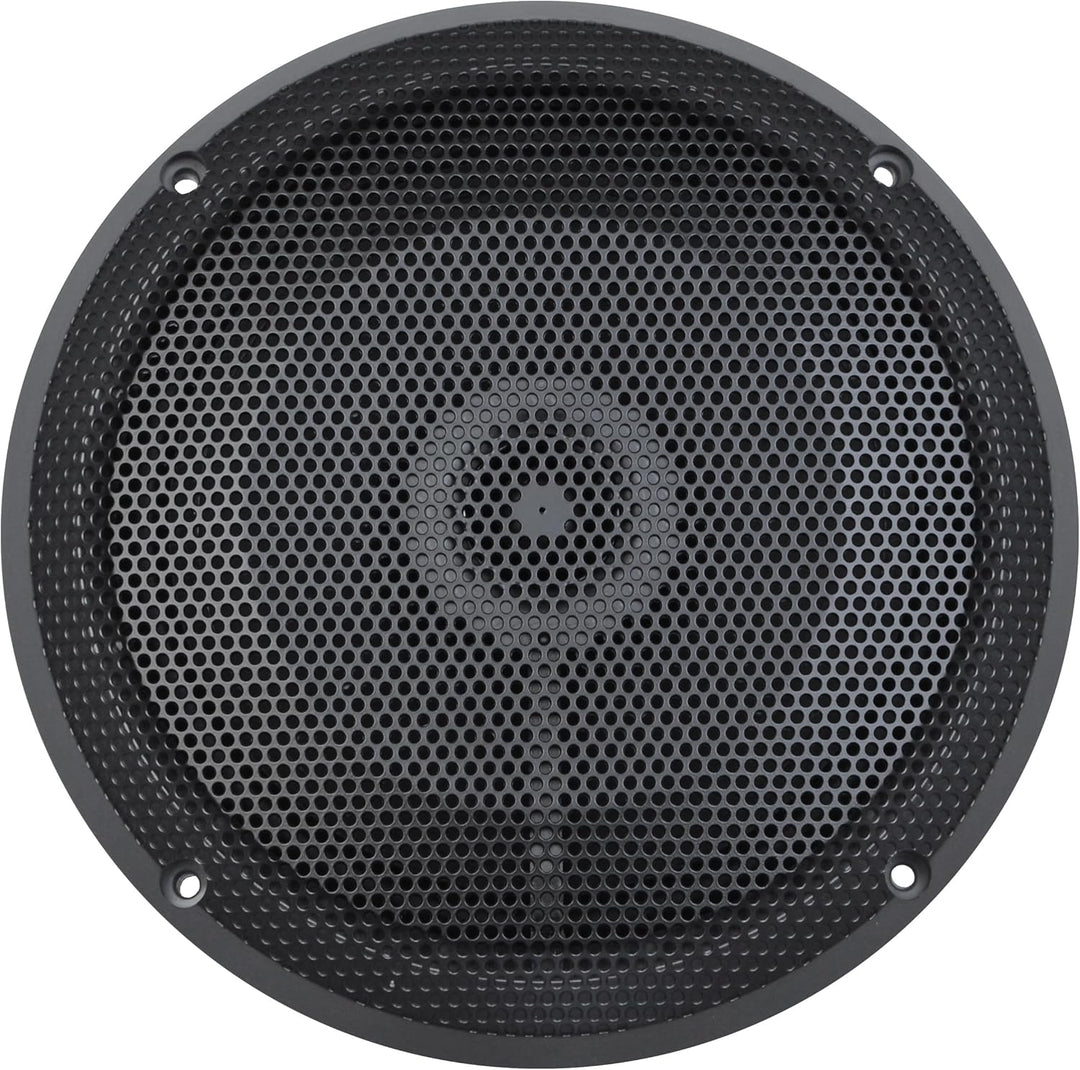 ESX VMS-62B - schwarzer 16,5 cm 2-Wege-Koax für Marine/Outdoor/Caravan | extrem flach - Einbautiefe