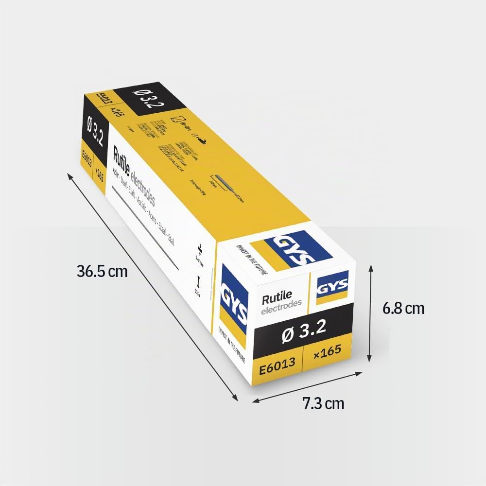 165 Stück Stabelektrode, Elektroden Grossbox für Stahl - 3,2 x 350 mm Single, Single
