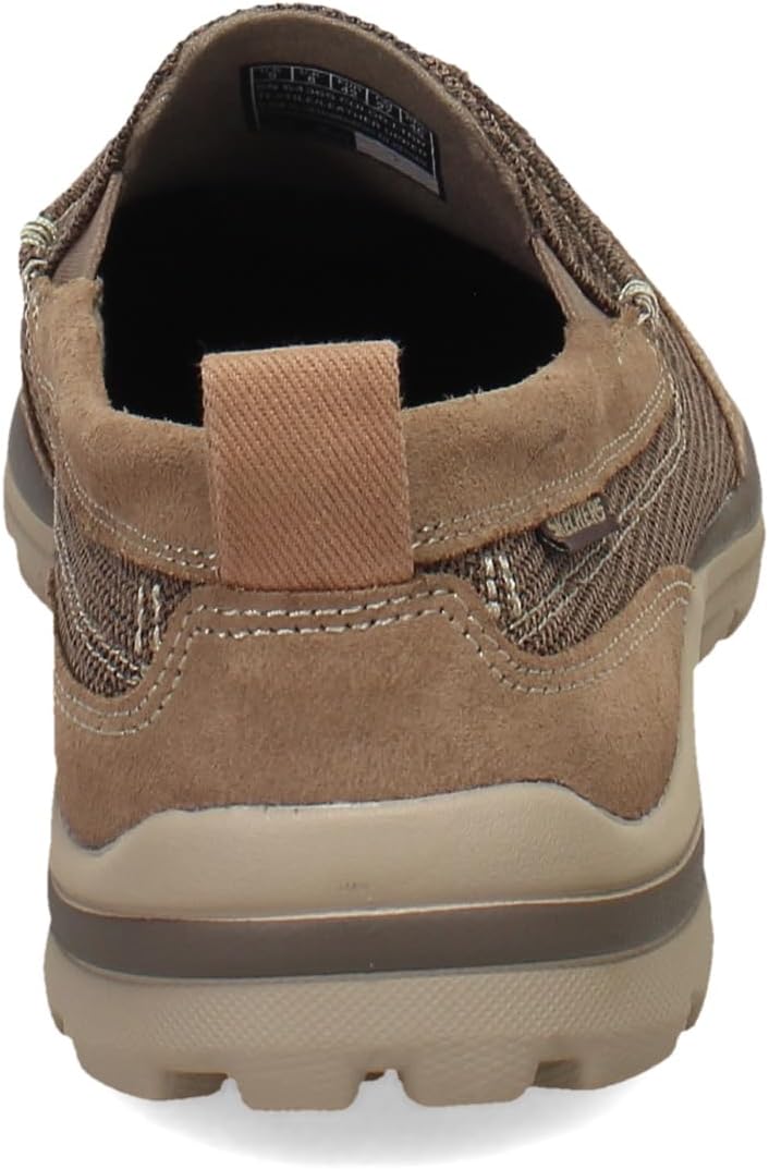 Skechers Herren Superior Milford Sneaker 42 EU Braun Ltbr, 42 EU Braun Ltbr